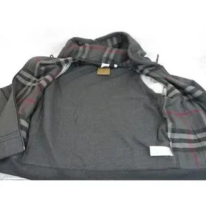 BURBERRY★FORDSON GRAY COTTON BBOX LOGO ZIP CHECK HOODIE s-l1200.jpg